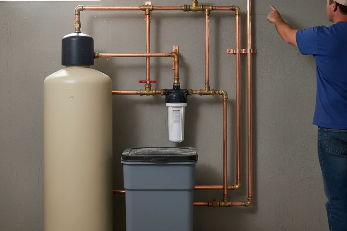 Whole-house water treatment system installed in Lake Station